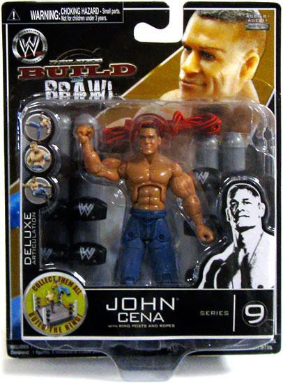 WWE Wrestling Build N Brawl Series 9 John Cena 4 Action