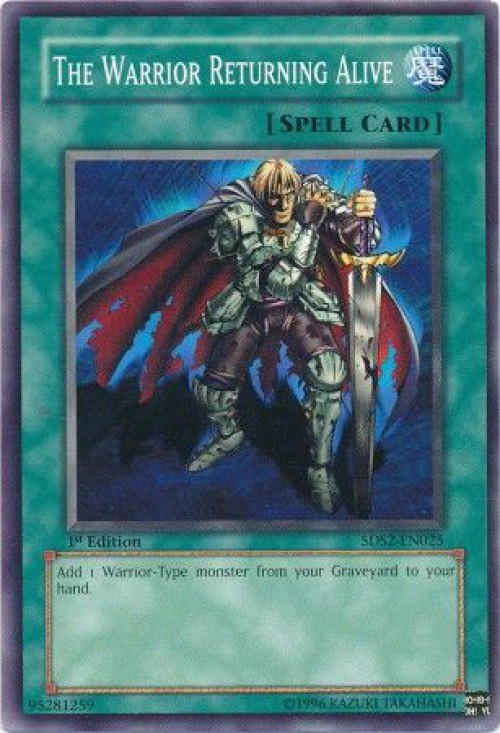 Yugioh 5ds 2009 Starter Deck Single Card Common The Warrior Returning Alive 5ds2 En025 Toywiz - somthing weird i did it the 2009 starter place roblox