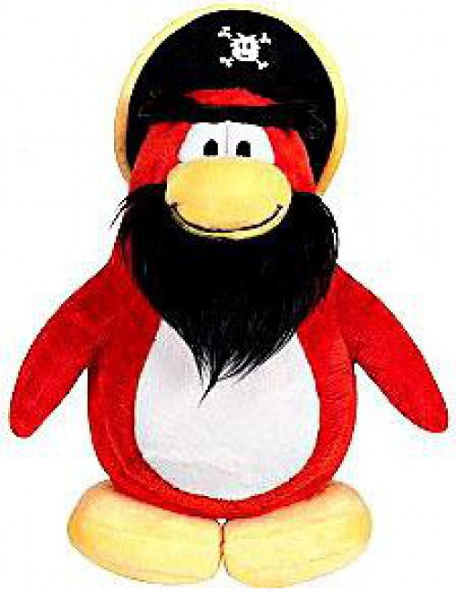 Club Penguin Series 3 Captain Rockhopper 6.5 Plush Figure