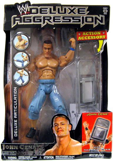 WWE Wrestling Deluxe Aggression Best of 2009 John Cena Action