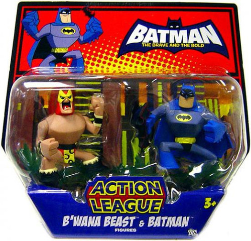 Batman The Brave and the Bold Action League Bwana Beast Batman Mini ...