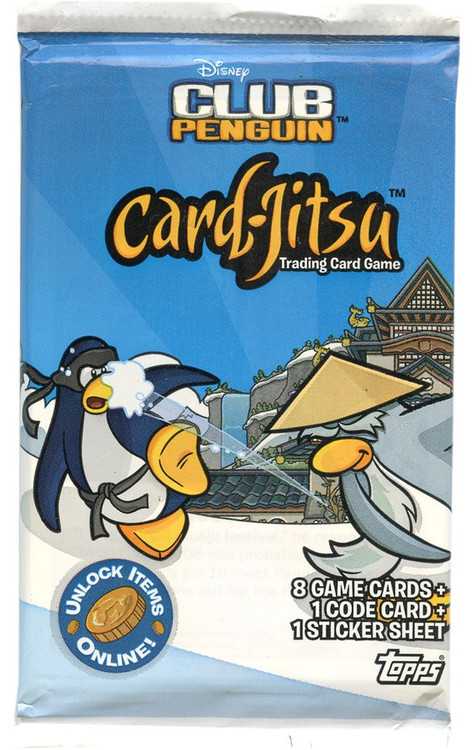 Club Penguin Card-Jitsu Water Series 4 Tin Set [Blue] 