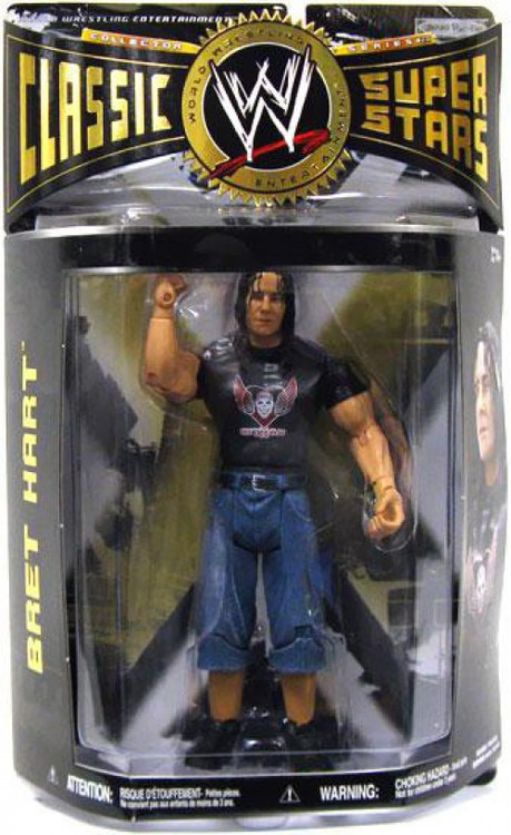 WWE Wrestling Classic Superstars Series 28 Bret Hart Action