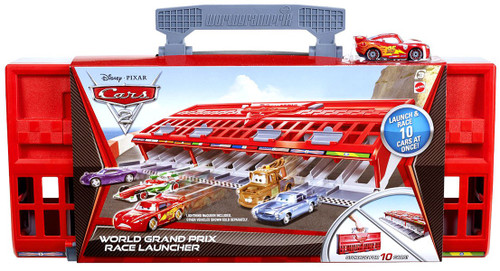 Disney Pixar Cars Cars World Grand Prix Race Launcher Playset