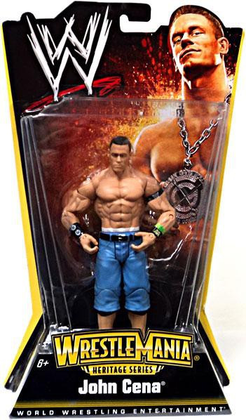 WWE Wrestling WrestleMania Heritage Series 1 John Cena Action