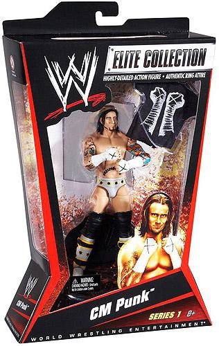 WWE Wrestling Elite Collection Series 1 CM Punk Action
