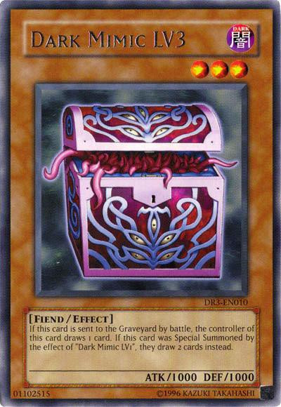  Yu-Gi-Oh! - Dark Mimic LV1 (DR3-EN009) - Dark