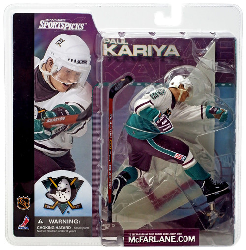 Starting Lineup PAUL KARIYA 1998 Hockey Anaheim Mighty Ducks sports –  ActionFiguresandComics