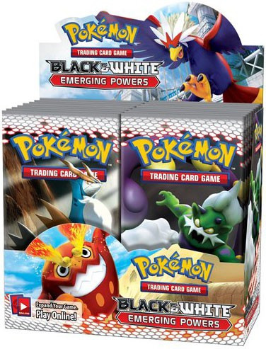 Pokemon Black White Emerging Powers Booster Box 36 Packs Pokemon USA - ToyWiz Pokemon Black White Emerging Powers Booster Box 36 Packs Pokemon USA - ToyWiz