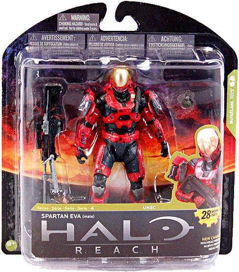 McFarlane Toys Halo Reach Series 4 Spartan EVA Exclusive Action