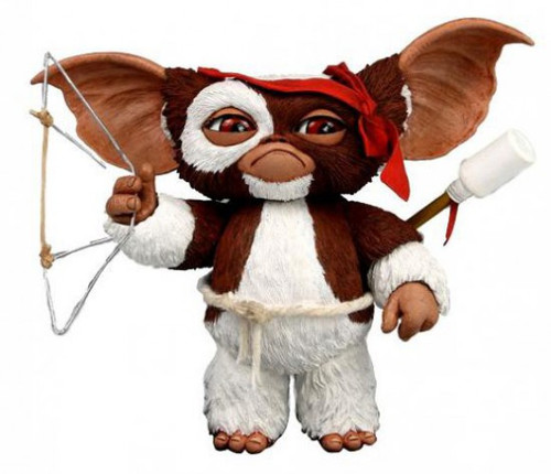 NECA Gremlins Mogwais Series 2 Combat Gizmo Action Figure Rambo