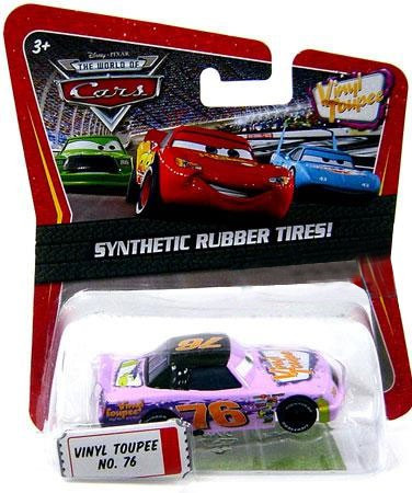 Disney Pixar Cars The World of Cars Synthetic Rubber Tires Vinyl