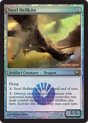 Magic The Gathering Prerelease Release Single Card Promo Steel