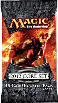 Magic The Gathering 2012 Core Set Booster Pack 15 Cards Wizards of the  Coast - ToyWiz