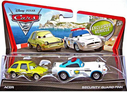 Disney Pixar Cars Cars 2 Acer Security Guard Finn 155 Diecast Car