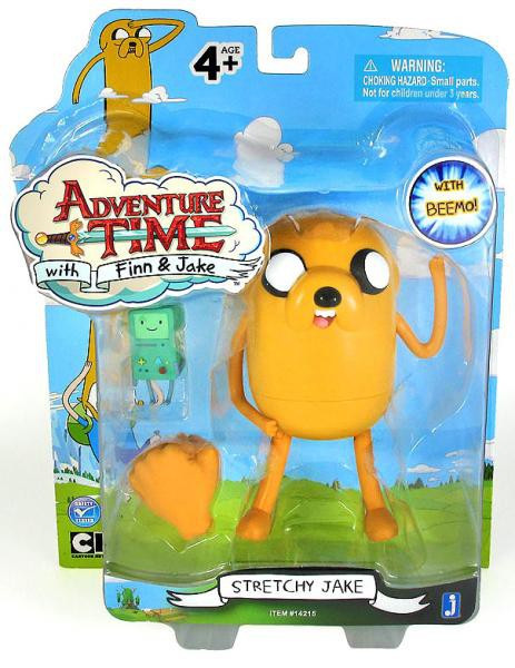 Adventure Time Jake 5 Action Figure Stretchy Jazwares - ToyWiz