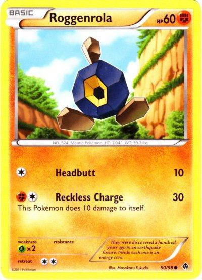 roggenrola pokemon card value TCG - XY4 - 047/088 (C) Colorless Artist Roggenrola (Fantastical Parade #85/234, 1-Diamond)