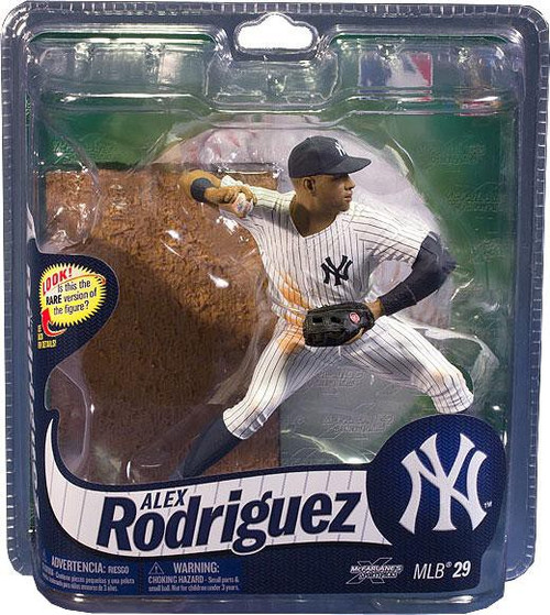 McFarlane Toys MLB Texas Rangers Sports Picks Baseball Series 2 Alex  Rodriguez Action Figure White Jersey - ToyWiz