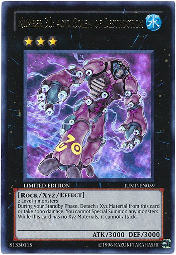 YuGiOh Shonen Jump Single Card Ultra Rare Number 30 Acid Golem of