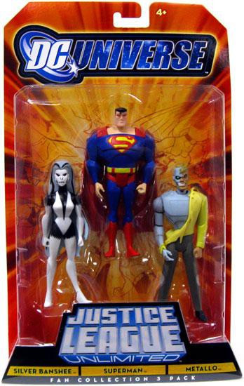 DC Universe Justice League Unlimited Silver Banshee, Superman