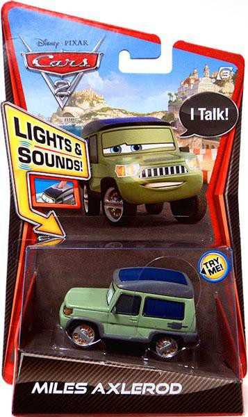 カーズ！WILD MILES AXLEROD ミニカー Disney Cars Mel Dorado Show Wild Miles Axlerod 1:55 Diecast Car #6