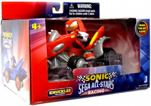 Sonic The Hedgehog Sega All-Stars Racing Knuckles with Land