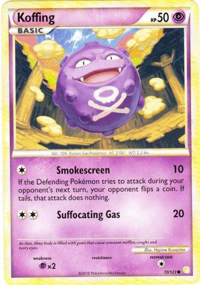 Pokemon HeartGold & SoulSilver HeartGold SoulSilver Common Koffing #70