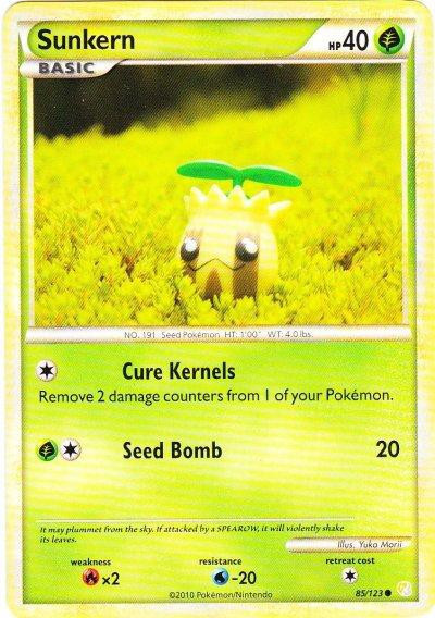sunkern pokemon card value [Reverse Holo] #5 Prices | Silver Tempest Common Retreat cost Pokemon: Sunkern Neo Destiny 1st