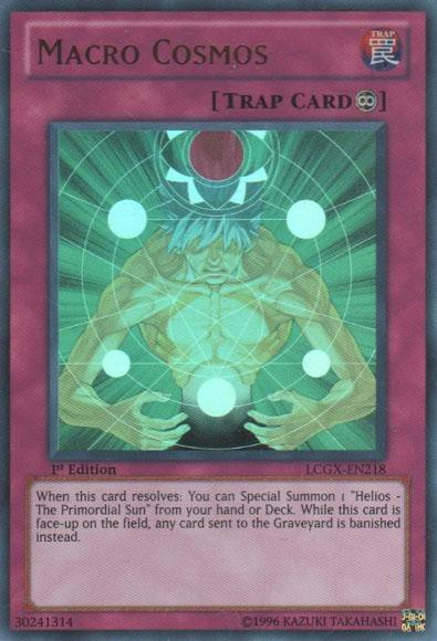 yugioh macro deck Cosmos - BLMR-EN100 - Ultra Rare While this card is face Yu-Gi-Oh! - Macro Cosmos (SDDE-EN036)