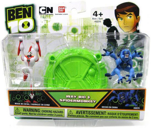 Ben 10 Ultimate Alien Ultimate Spidermonkey 4 Action Figure Bandai America  - ToyWiz