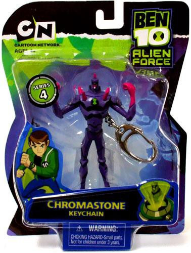 Ben 10 Alien Force Series 4 Chromastone Keychain Basic Fun - ToyWiz