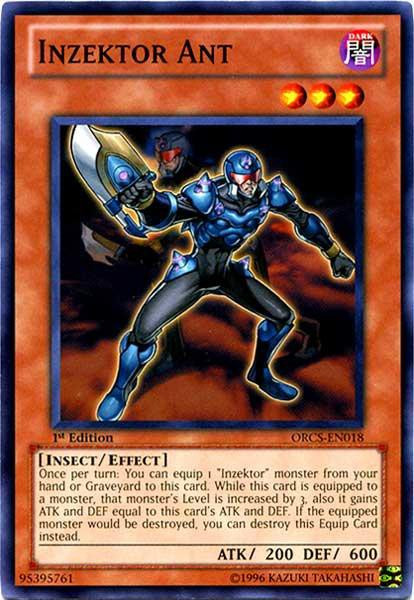 YuGiOh YuGiOh 5D's Order of Chaos Common Inzektor Ant ORCS-EN018