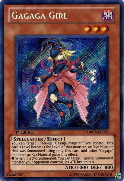 YuGiOh YuGiOh 5Ds Order of Chaos Single Card Secret Rare Gagaga