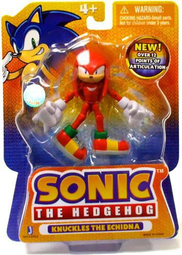 Sonic The Hedgehog Knuckles the Echidna 3.5 Action Figure Jazwares