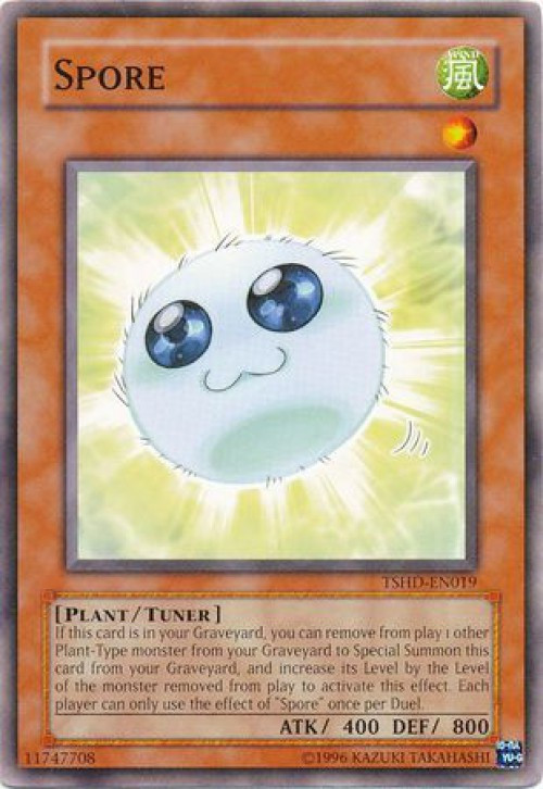 Yu-Gi-Oh! Carta Spore TSHD-EN019 The Shining Darkness Edizione Illimitata Comune