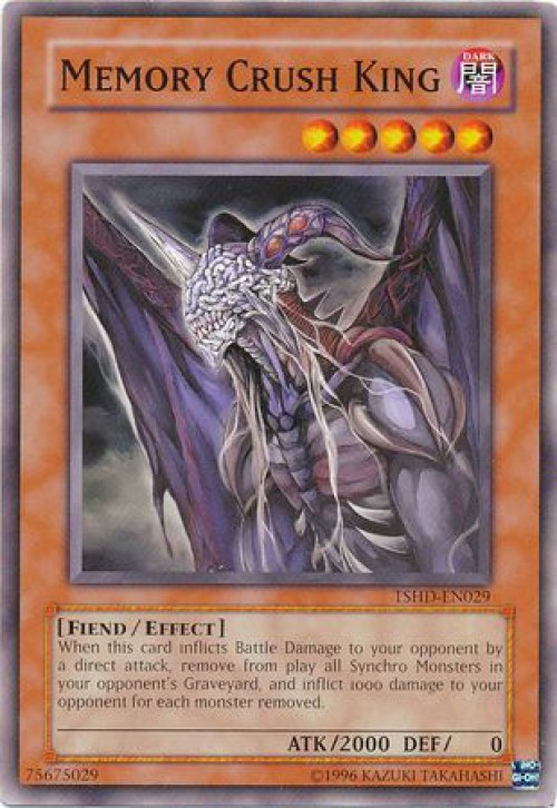YuGiOh YuGiOh 5Ds The Shining Darkness Single Card Common Memory