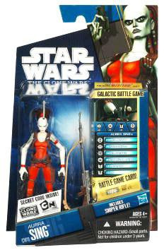 Star Wars Clone Wars 2010 Aurra Sing 3.75 Action Figure CW11