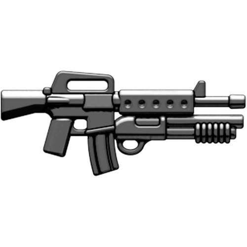 BrickArms Weapons M16-DBR Masterkey 2.5 Black - ToyWiz