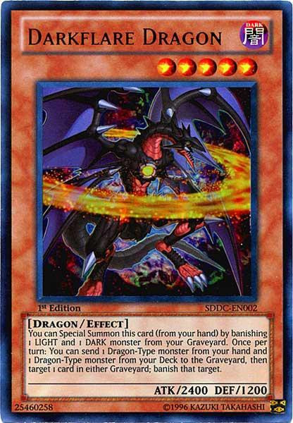 yugioh light and dark dragon deck YUGIOH CHAOS DRAGON DECK- LIGHTPULSAR- DARKFLARE- WYVERBUSTER- HORUS NEAR MINT