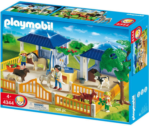 レア【プレイモービル】4344獣医さんと動物の保育園Animal Nursery Playmobil Zoo Animal Clinic Animal Nursery Set 4344 - ToyWiz