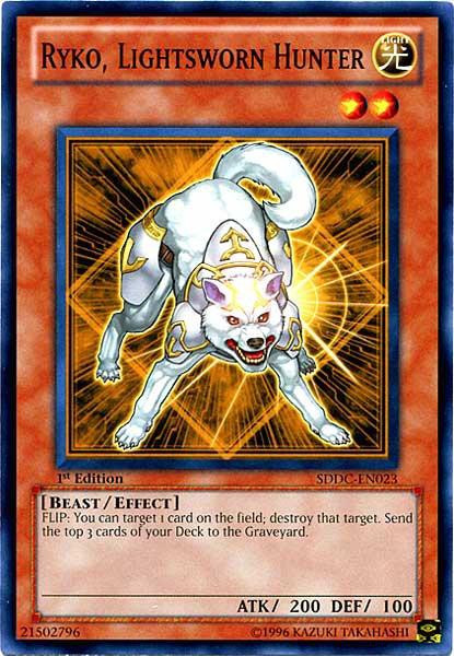 YuGiOh YuGiOh 5Ds Structure Deck Dragons Collide Single Card Common Ryko, Lightsworn Hunter SDDC-EN023 - ToyWiz YuGiOh YuGiOh 5Ds Structure Deck Dragons Collide Single Card Common Ryko, Lightsworn Hunter SDDC-EN023 - ToyWiz