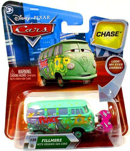 Disney Pixar Cars Lenticular Eyes Series 2 Fillmore with Organic