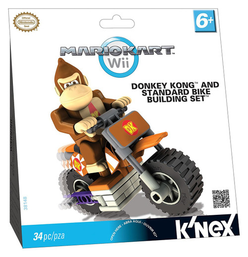 KNEX Super Mario Mario Kart Wii Donkey Kong Standard Bike Set