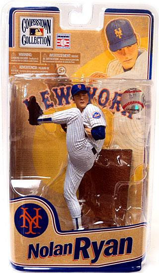 ToyDorks - Mcfarlane Toys - MLB Cooperstown 8 - Nolan Ryan 4 - New York Mets