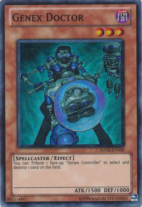 YuGiOh YuGiOh 5Ds Hidden Arsenal 2 Single Card Super Rare Genex Doctor  HA02-EN009 - ToyWiz