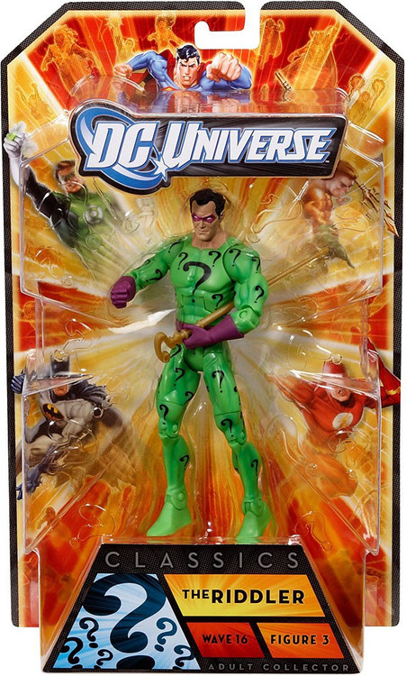 Figurine The Riddler Eaglemoss N°16 – DC Super Heroes – Plomb 2008