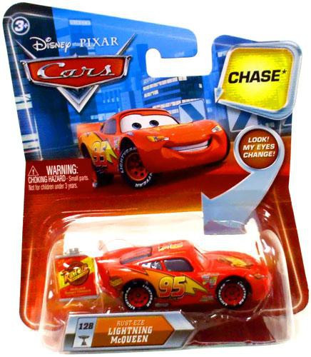 Disney Pixar Cars Lenticular Eyes Series 2 Rust-Eze Lightning