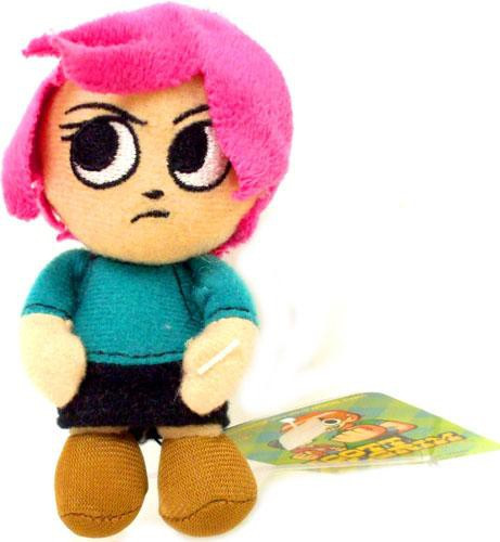 Scott Pilgrim vs The World Ramona Flowers Plush Clip Pink Hair Mezco Toyz - ToyWiz Scott Pilgrim vs The World Ramona Flowers Plush Clip Pink Hair Mezco Toyz - ToyWiz