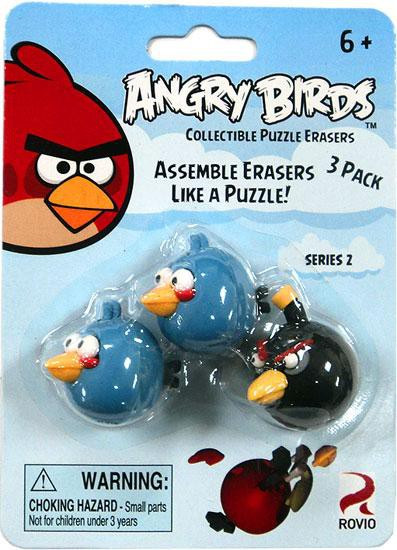 Lot De 9 Toppers De Crayon Angry Birds – Collection, Neufs Sous Blister