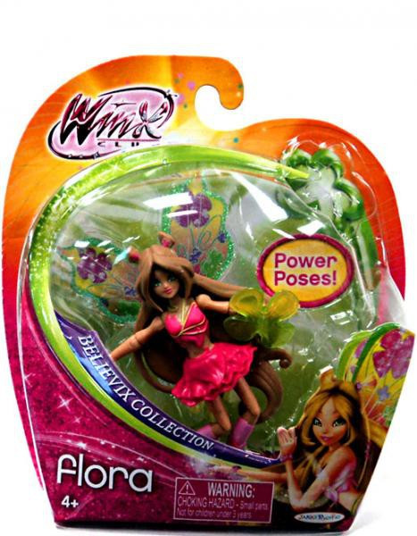 Winx Club Believix Flora 3.75 Figure Jakks Pacific - ToyWiz